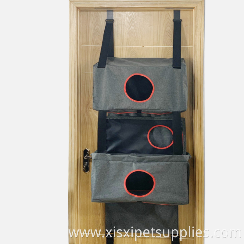 2020 best selling cat cages behind door accept small MOQ with Oxford material cat hammock hanging bed